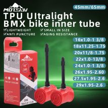45/65 MILLIMETRI Francese Valvola Della Bici Camera d'aria16inch18 "20" 22 "24" 26 "27,5 "29" Ultraleggero TPU Strada MTB Pneumatico Della Bicicletta Tubo Interno parti