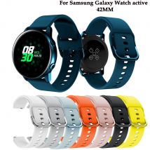 20 mm Sport-Silikonarmband für Samsung Galaxy Watch 7/6/5/4 40 44 mm Correa-Armband für Huawei Watch GT2 42 mm/Amazfit GTS Band