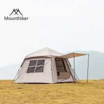 Mountain hiker Outdoor automatisches Zelt 150d Oxford Tuch tragbar 3-4 Personen schnell bauen Camping Zelt mit Tür Markise Plane