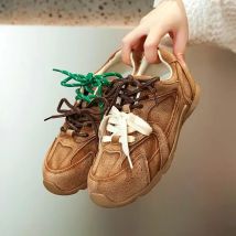 AIYUQI Sneakers da donna nuove scarpe da allenamento tedesche retrò in vera pelle da donna scarpe casual piatte in pelliccia di velluto invernale da donna
