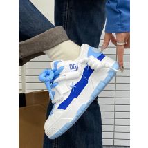 Bread Shoes for Women, 2025 New White Shoes, Spring and Autumn Casual Sports Shoes, Height Increasing Versatile Thick Sole