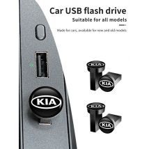 Car Interior 16/32/64GB USB Flash Drives Mini Memory Stick Plug For KIA K5 Rio Optima Sportage Ceed Soul Picanto Stonic Venga So