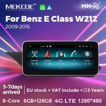 MEKEDE Android 14 4G LTE CarPlay All-in-One Per Mercedes Classe E W212 S212 Lettore multimediale per auto Android Auto Wireless CarPlay
