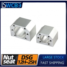 Nut Seat DSG12H DSG16H DSG20H DSG25H DSG32H DSG40H Aluminum Alloy Fixed Seat Clamp Suitable For Ball Screws
