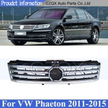 CAPQX Frontstoßstangengrillmaske Kühlergrill für VW Phaeton 2011–2015, mittleres Netz, Racing-Grill, automatisches Gitter, mittleres Netz