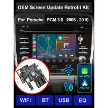 Screen Update Wireless CarPlay AndroidAuto Retrofit Kit für Porsche 911 Cayenne 718 Panamera Macan mit PCM 3.0 3.1 4.0 System