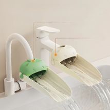 Universelle Silikon-Wasserhahn-Verlängerung für den Haushalt für Kinder, Anti-Spritzwasser-Schallwand-Anleitung, einfach zu installieren