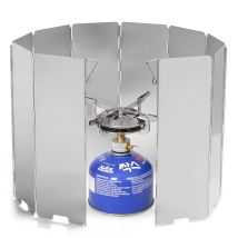 8/10/12/16 Platten Gasherd Windschutz Outdoor Camping Picknick Kochen Brenner Winddicht Bildschirm Aluminium Legierung wind Bildschirm