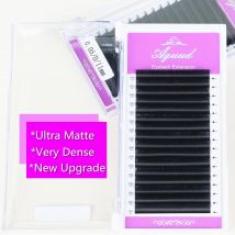 AGUUD Verbesserte Super Matte Black 0,03 0,05 0,07 Russische Volumen Falsche Wimpern Individuelle Dichte Kaschmir Wimpern Verlängerung Make-Up