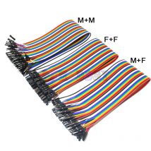 40/120 pz 40PIN 20 CM Dupont Linea Maschio A Maschio + Femmina E Femmina A Femmina Ponticello Dupont Cavo Per Arduino FAI DA TE KIT IBUW