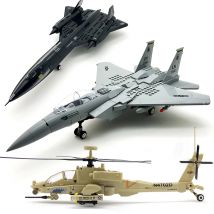 Militär F15 Flugzeug Apache Hubschrauber Flugzeug Bausteine Modell Bricks Kit Für Jungen Urlaub Geburtstag Geschenk Sammlung
