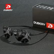 DUBERY Randlose Mode-Sonnenbrille für Damen und Herren, 8 Farben, Modell 132