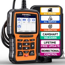 FOXWELL NT510 Elite Scanner OBD2 Lettore di codici di scansione per tutti i sistemi Test attivo Codifica ECU EPB BMS TPMS Reset Strumento diagnostico per auto OBD2