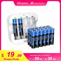 Batteria ricaricabile Hixon 1.5V aaa 1100mWh 1.5V AAA Batteria ricaricabile agli ioni di litio Batterie al litio AAA per giocattoli telecomandati
