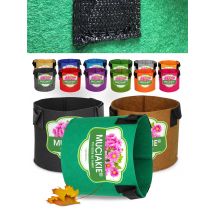 1MM Thickness Gallon Plant Grow Bags with Handles Fabric Growing Pots Economic Planter Container for Vegetables Tomato Chili