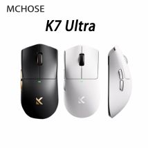 Mchose K7 Ultra Mouse 8k Ricevitore Tri-Mode Base di attrazione magnetica Mouse leggeri Mouse da gioco E-Sport Regali per PC personalizzati