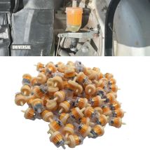 5 Stück 10 Stück Universeller Motorrad-Kraftstoffilter Motorrad-Motor Inline-Vergaser-Kraftstoffgasfilter Motorrad-Ölfilter