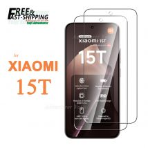 Screen Protector For Xiaomi 15T Tempered Glass HD 9H Transparent Clear Anti Scratch Case Friendly