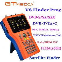 GTmedia V8 Finder Pro2 DVB-S2 DVB-T2 DVB-C AHD H.265 Satellitenmessgerät Satellitenfinder