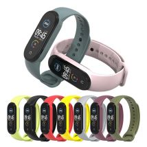 Uhrenarmband für Xiaomi Mi Band 6 5 4 3 Armband Silikonarmband Sport Handgelenkbänder MiBand 3 4 Band 5 Band 6 Smartwatch Correas