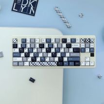 GMK Mosaic Keycaps, 134 Keys PBT Keycaps Cherry Profile DYE-SUB Personalized GMK Keycaps For Mechanical Keyboard