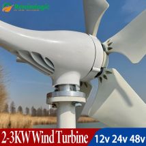 3000W 2000W moc Generator z turbiną wiatrowej kompletna zestaw do organizacji do przechowywania energii W gospodarstwie domowym 12V 24V 48V