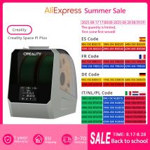 Creality Space Pi Plus Caja secadora de filamentos para impresora 3D, capacidad de 2 rollos, calefacción de aire caliente PTC de 360 grados, temporizador 48H, Touc LCD