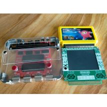 Handgefertigte Retro-FC-Spielekonsole, unterstützt 4-Spieler PAL/NTSC Veison AV-Videoausgang