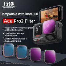 Walking Way Sports Camera Filter For Insta360 Ace Pro1/2 Filter Set CPL Polarizer ND8/16/32/64 Dimming Filter Lens Accessories