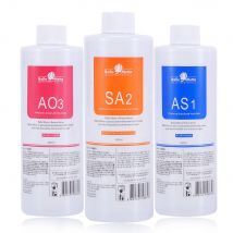 3 pz/lotto 1200ML Hydra Liquido Viso Siero Viso Aqua Peel Soluzione AS1 SA2 AO3 Per La Macchina di Bellezza SkinCare Pulizia Profonda