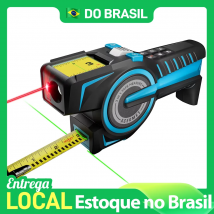 Nastro laser da 100 M DTX10 Misuratore di distanza laser sofisticato Metro a nastro laser Bluetooth con marcatura di linee laser verdi, per il design