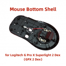 Brandneue Ersatz-Maus-Unterschale für Logitech G Pro X Superlight 2 Dex GPX2 DEX Gaming-Maus-Reparaturteile