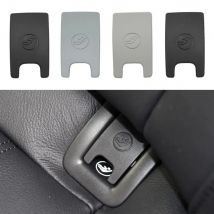 Car Accessories Black grey For Audi A4 A6 Unisex Restraint Device Car Rear Seat Hooks Rear Seat Slot Cover ISOFIX Cover