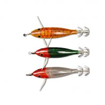 5pcs Horizontal Squid Trolling Lure Luminous Squid Jigs Saltwater Squid Shrimp Lure Squid Cuttlefish Fishing Accessories Octopus