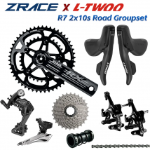 LTWOO R7 + ZRACE Crank Brake Cassette Chain, 2x10 Speed, 20s Road Groupset, for Road bike Bicycle 4700, R3000