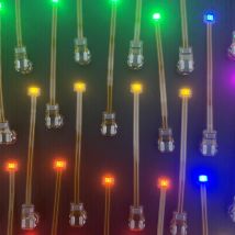 5X FPC Wireless LED Induction Receive Light Decorative Lamp wireless transmission for Wireless Power Supply Transmitter Coil