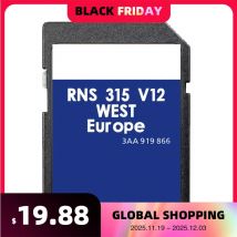 Lo último en RNS315 V12 Europa Occidental, no para RNS310 2020/2021 100% en funcionamiento, tarjeta SD de navegación AZ V12