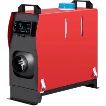 Grzejnik powietrza na olej napędowy VEVOR 5/8kW, uniwersalny, 12V, z pilotem i wyświetlaczem LCD, do kamperów, autobusów i przyczep.