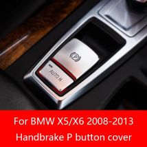 Parking Brake Switch P/AUTO H Button Cover Stickers for BMW X5 E70 X6 E71 2008 2009 2010 2011 2012 2013