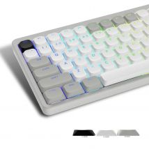 Copritasti PBT a basso profilo da 143 tasti Retroilluminati Shine attraverso il copritasto RGB per tastiera meccanica Gamer 60% 61/87/104 Cherry Gateron MX