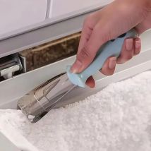 Manueller Eiskratzer für Kühlschrank mit Gefrierfach, Edelstahl-Schaufel, Enteisungswerkzeug zur Entfernung von Frost-Eis, Haushalts-Abtauthilfe-Gadget