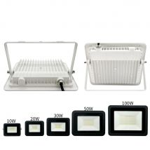 LED Floodlight 10W 20W 30W 50W 100W Flood Light 220V Waterproof IP68 Outdoor Wall Garden Spotlight Reflector Foco Lamp