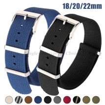 Hochwertiges Nylonarmband 18 20 22 mm Armband für Oemga für Seiko Universal Ersatz Herren Damen Armband Sportgürtel Zubehör