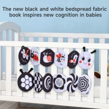 Baby Weichen Tuch Buch Sensorischen Tuch Buch Spielzeug Frühen Bildung Spielzeug Montessori Kinderwagen Spielzeug Baby Krippe Spielzeug Baby Buch Neugeborenen Geschenke