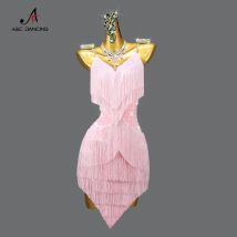 2025 neue Latin Dance Kleid Praxis Kleidung Frauen Bühne Outfit Wettbewerb Kostüm Sexy Mädchen Party Kpop Dancewear Tops Anpassen