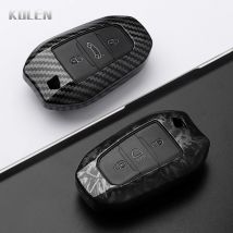 ABS Carbon Faser Auto Schlüssel Fall Abdeckung Für Peugeot 2008 3008 4008 5008 308 408 508 Citroen C1 C2 C4 C6 C3-XR Picasso Grand DS3 DS5