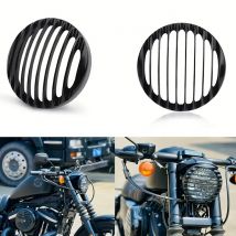 Motorrad 5 3/4in 5,75 in LED Scheinwerfer Grill abdeckung schwarz für Harley Sportster xl883 xl1200 xl1200x x48 Zubehör