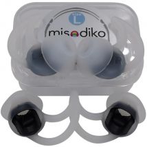 misodiko Silicone Earphones Eartips EarGels Replacement for Huawei FreeLace Pro (Clear, 2-Pairs)