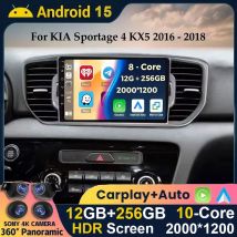 Android 15 Per KIA Sportage 4 KX5 2016 2017 2018 Autoradio Multimediale Video Navigazione GPS 2 Din Stereo DVD Accessori Altoparlanti