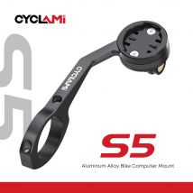 CYCLAMI Aluminiumlegierung doppelseitige Fahrradcomputerhalterung MTB Rennrad GPS Scheinwerferhalter Halterung für GARMIN XOSS IGPSPORT Fahrrad